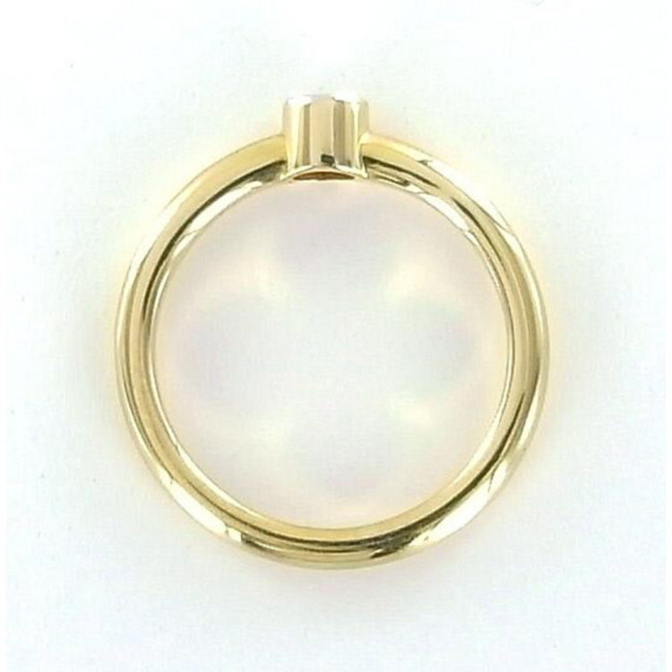 Ring 56 - GOld 585 - bicolor - Brillant 0,10ct