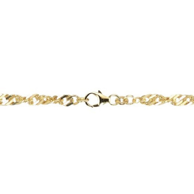 Halskette 70 cm - Gold 333 8K - Singapur-Muster