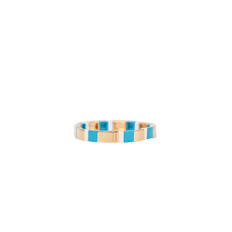 Armband - farbige Sommerbänder - elastisch schmal