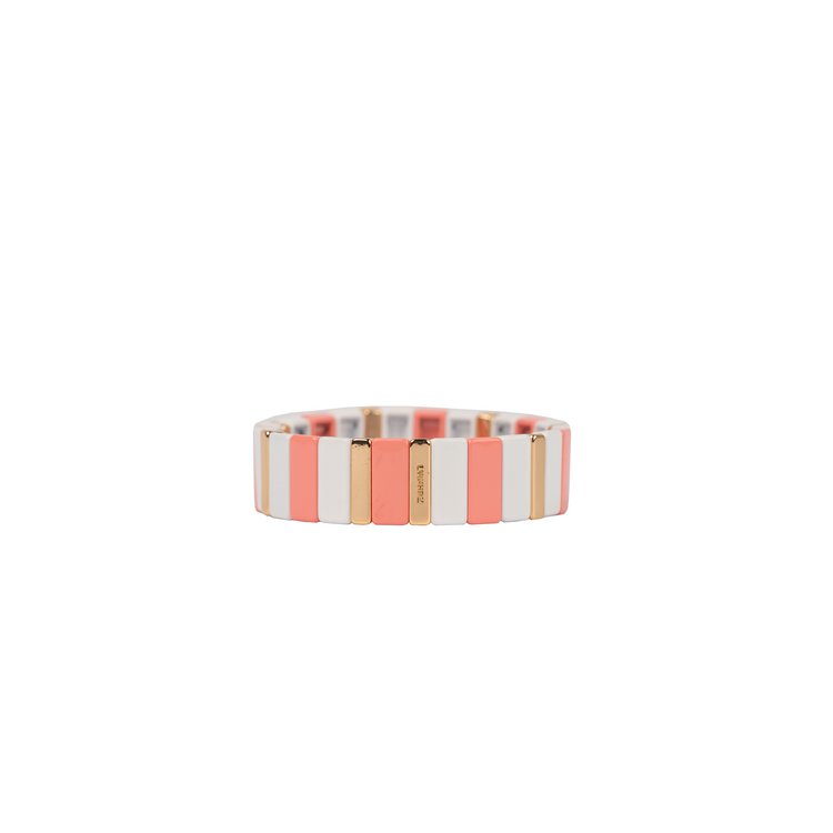 Armband - farbige Sommerbänder - elastisch breit