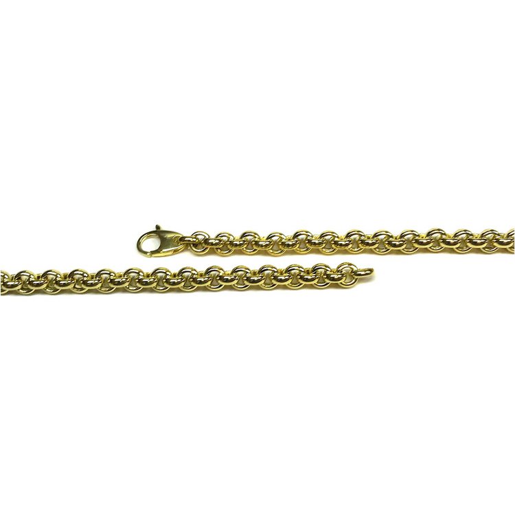 Armband 19 cm - Gold 585 - 14K - Erbs-Muster