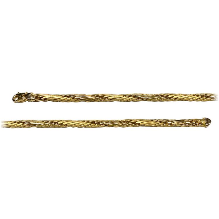 Armband 19cm - Gold 585 - 14K - Zopf Fancy