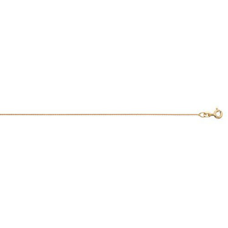 Halskette 45 cm - Gelbgold 333 - Ankerkette fein