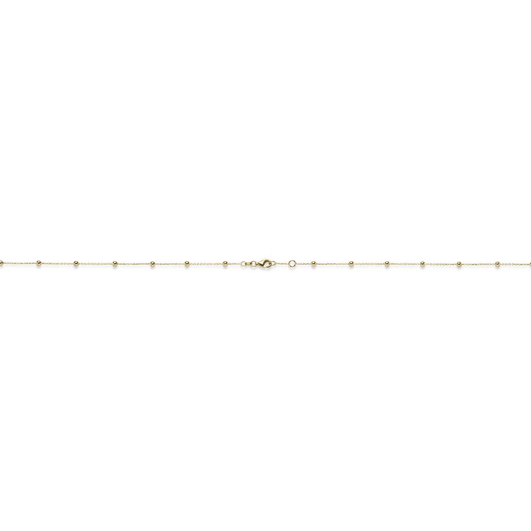 Armband 19 cm - Gold 585 - 14K - Kugel-Anker