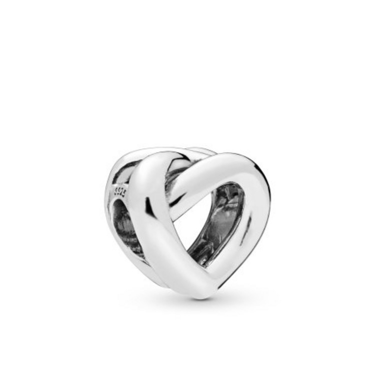Bead - Sterlingsilber - Charm Knotted Heart