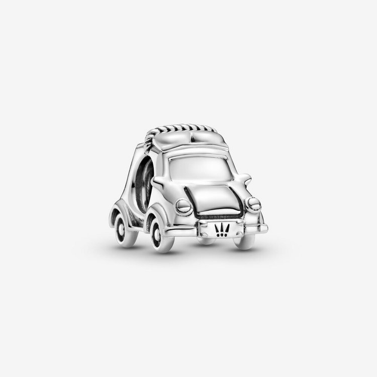 Bead - Sterlingsilber - Elektroauto Charm