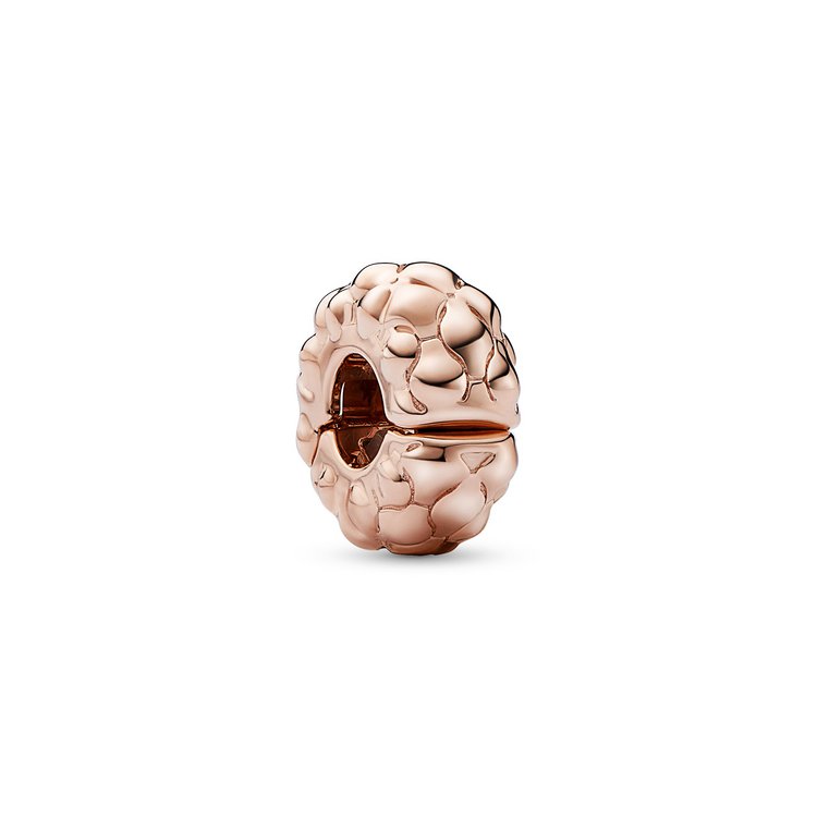 Bead - rosevergoldet - Clip Charm Nieten
