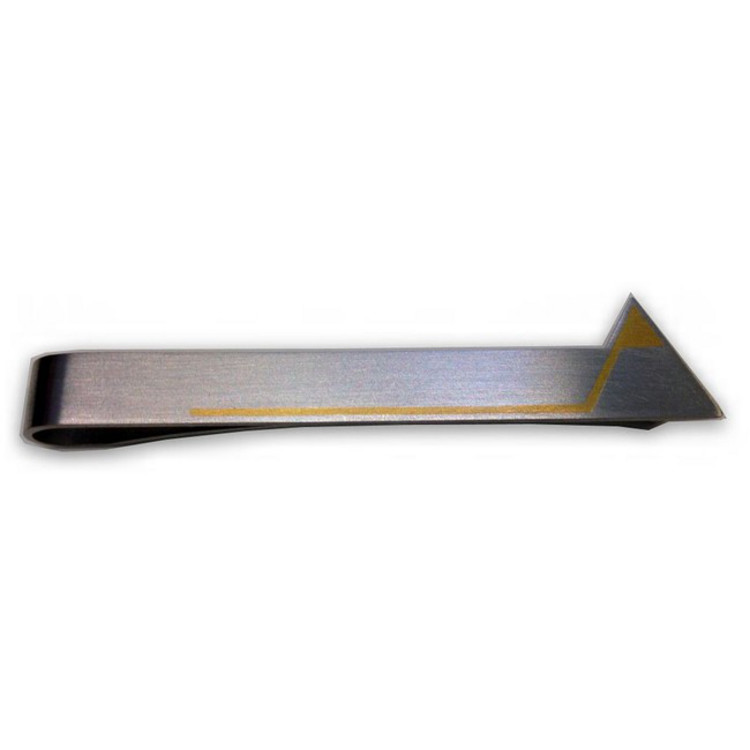Krawattenspange - Platin 950  - Gold 750