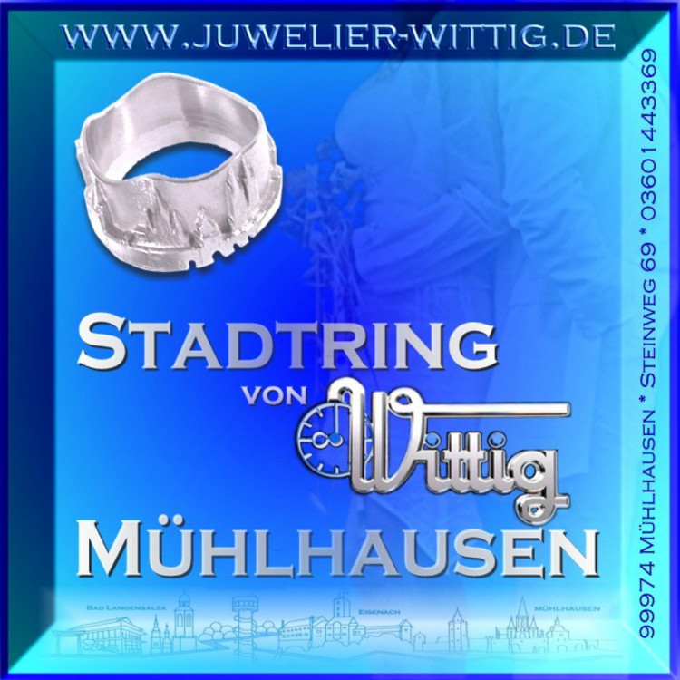 Ring -  Mühlhausen - Sterlingsilber