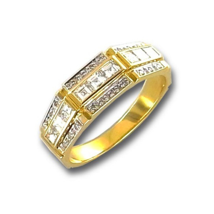 Ring 54 - Gelbgold 750 - Brillanten 0,60ct