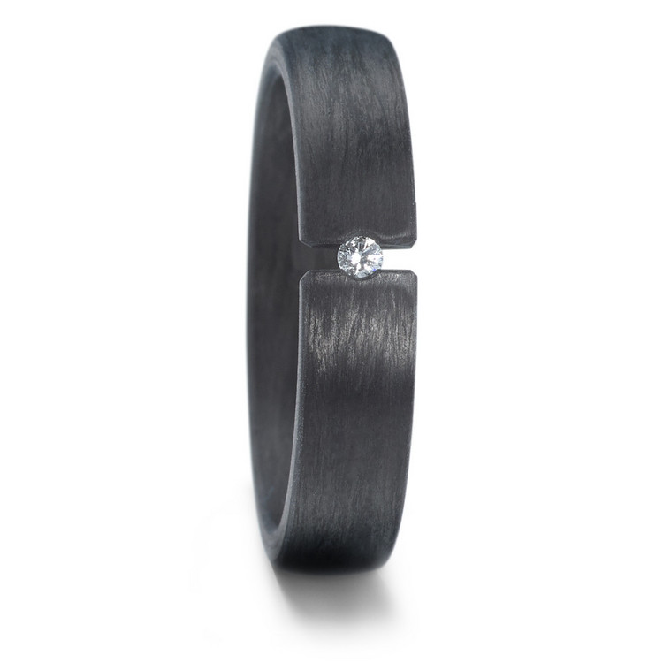 Ring - Carbon - Brillant - schwarz