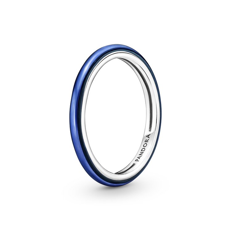 Ring 54 - Silber - Pandora ME Electric Blue Ring