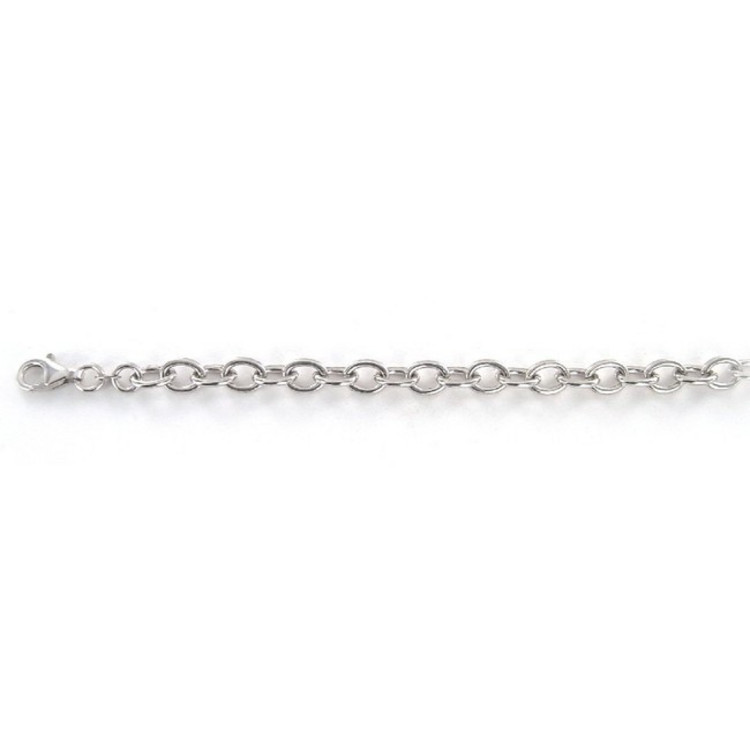Halskette 50 cm - Sterlingsilber - Anker-Muster