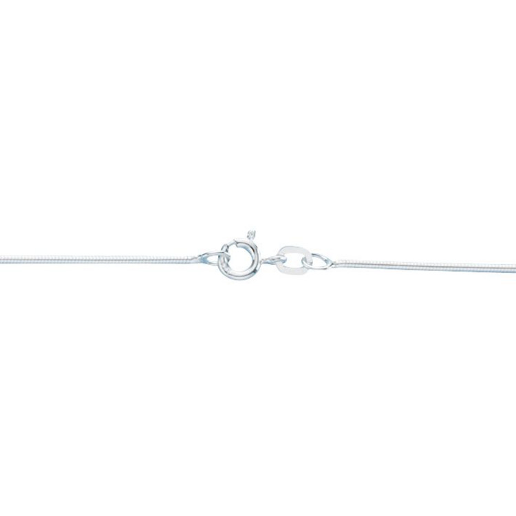 Halskette  45 cm - Sterlingsilber - Schlangenkette