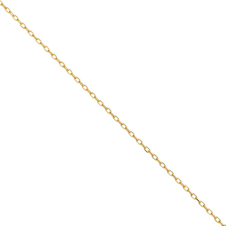 Halskette 40 cm - Gelbgold 375 - Ankerkette