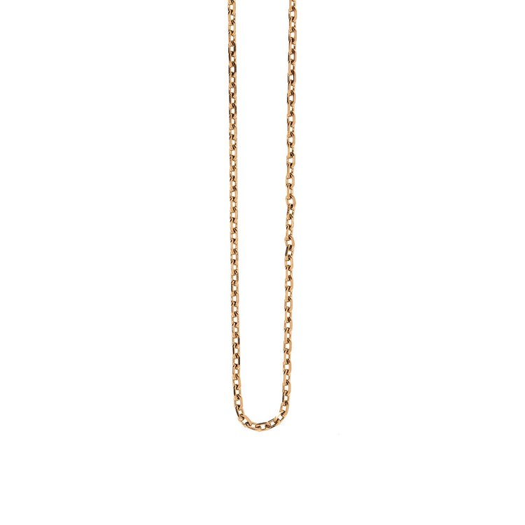 Halskette 45 cm - Edelstahl - Anker-Muster