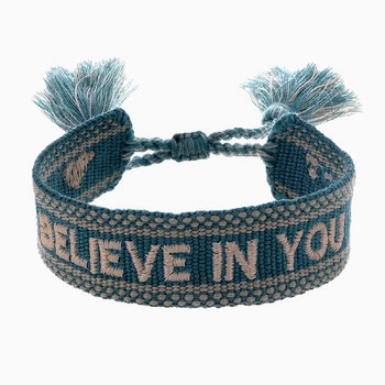 Armband - Textil - BELIEVE IN YOU