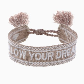 Armband - Textil - FOLLOW YOUR DREAMS