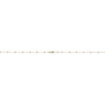 Armband 19 cm - Gold 585 - 14K - Kugel-Anker