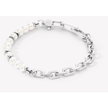 Armband - Edelstahl - Perlen Chain