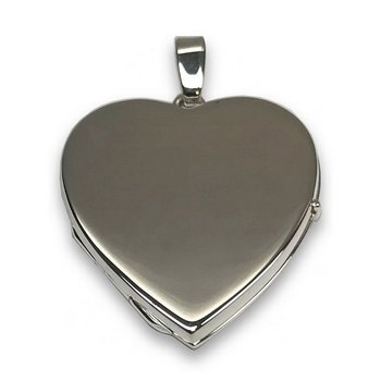 Anhänger - Medaillon - Silber Herzform
