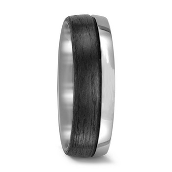 Ring - Carbon Titan - schwarz silber