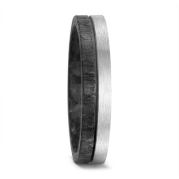 Ring - Carbon Titan - schwarz silber