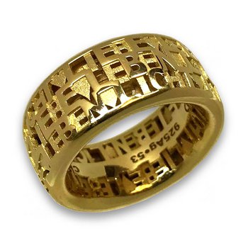 Ring 53 - Silber - Characters - 3D Technik