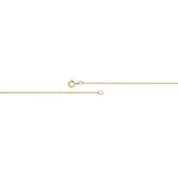 Halskette 45 cm - Gelbgold 585 14K - Collier Anker