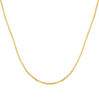 Halskette 45 cm - Silber vergoldet - Layeringkette