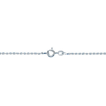 Halskette 38 cm - Sterlingsilber - Anker - silber