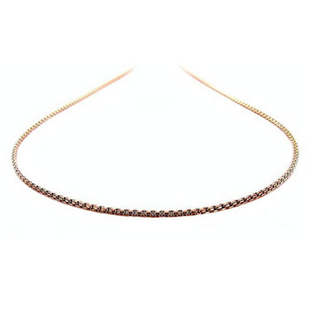Halskette 70 cm - Edelstahl - Venezianer - rosé IP