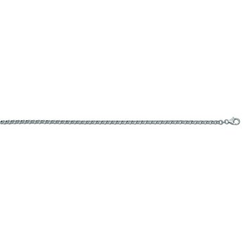 Halskette 50 cm - Sterlingsilber - Erbskette