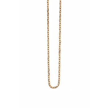 Halskette 45 cm - Edelstahl - Anker-Muster - rosé