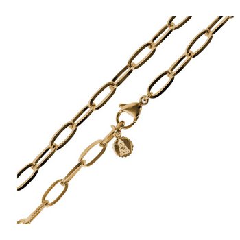 Halskette 45cm - Edelstahl gold - Glückskette