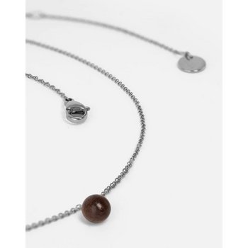 Collier - Pearl Necklace - Stahl