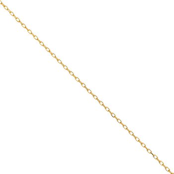 Halskette 42 cm - Gelbgold 375 - Ankerkette
