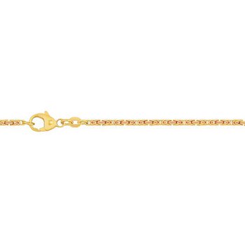 Halskette 50 cm - Gold 585 14K - Königskette 1,8mm