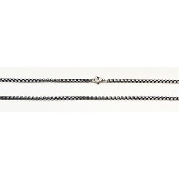 Halskette 55 cm - Edelstahl - Veneziakette vintage
