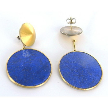 Ohrhänger - Silber Feingold - Lapis Lazuli