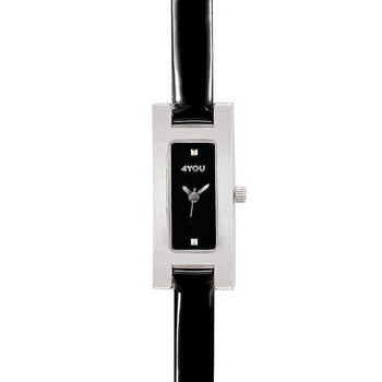 Uhr - Edition One-10 - Stahl - leder schwarz
