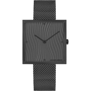 Uhr - Design Collection 1-2094E - Grau Eckig