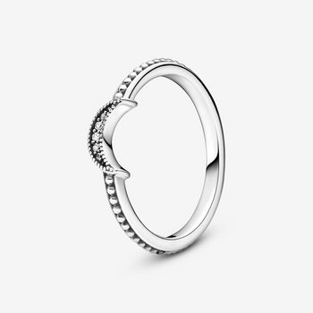 Ring 50 - Sterlingsilber - Ring Mondsichel